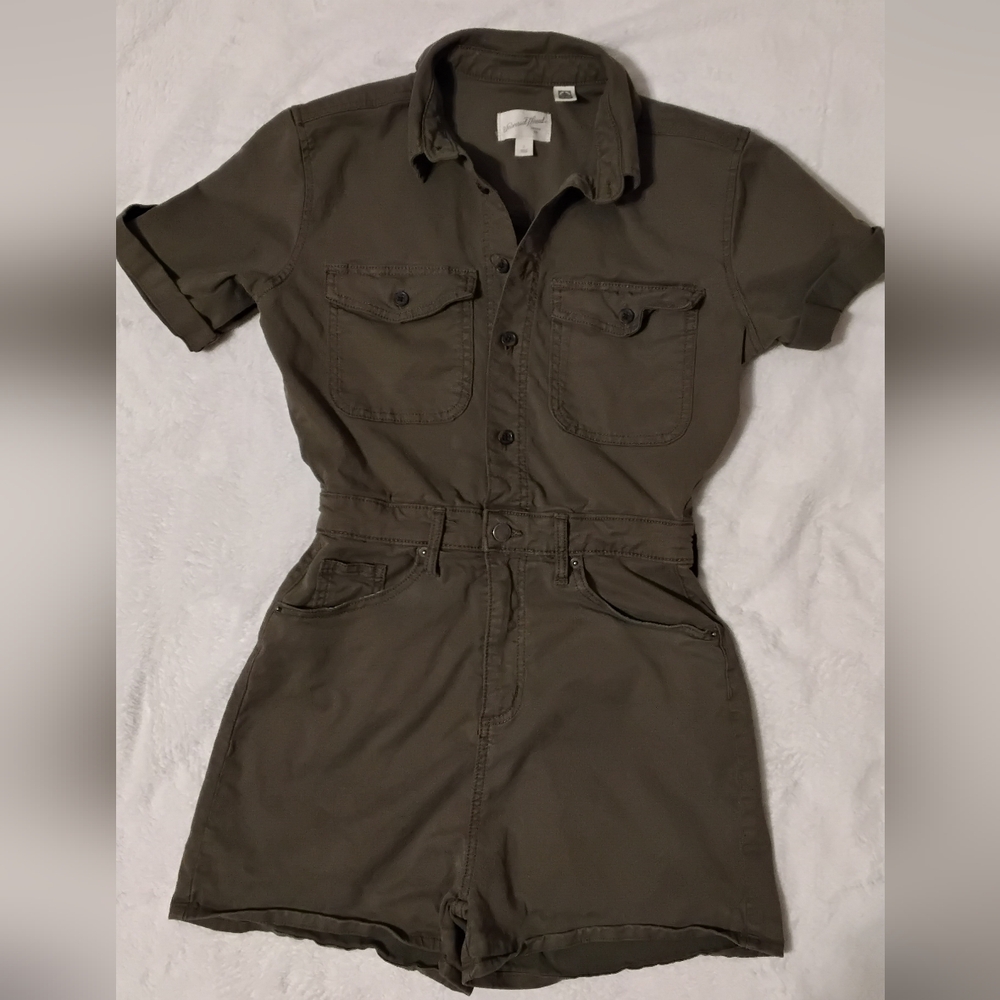 Universal Thread Olive Green Jumpsuit